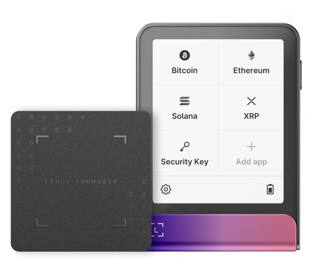 Ledger Flex Crimson Magenta Crypto Hardware Wallet Recovery Key LEDGERFLEX-CMAGENTA-RK - 1416515 - zdjęcie